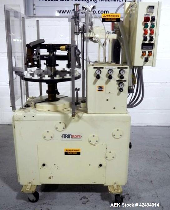 Used MRM Elgin Model E Metal Tube Filler and Sealer