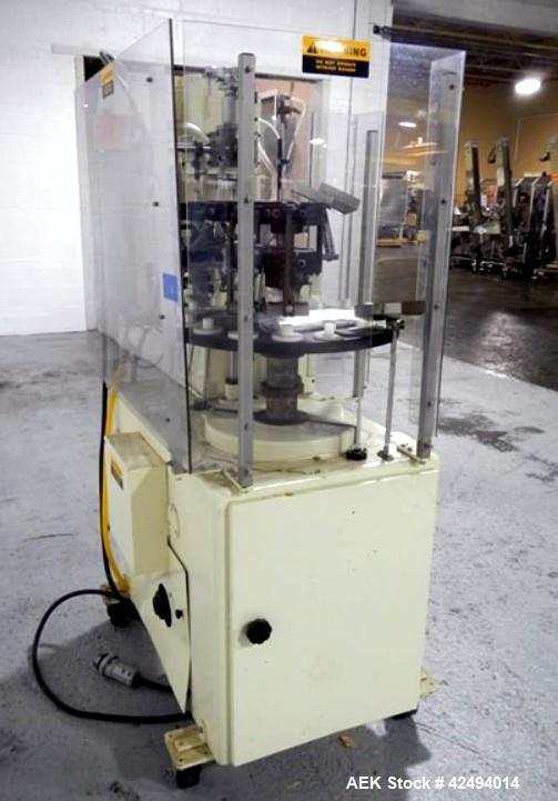 Used MRM Elgin Model E Metal Tube Filler and Sealer