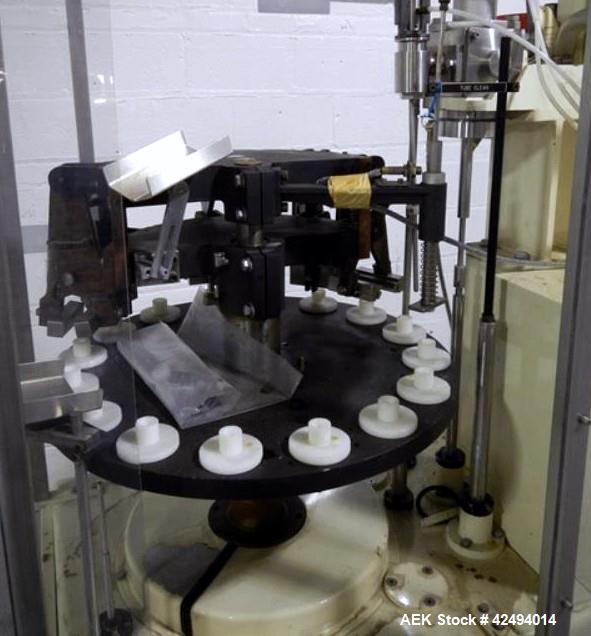 Used MRM Elgin Model E Metal Tube Filler and Sealer