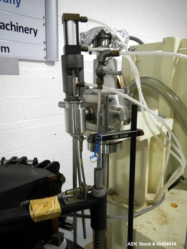 Used MRM Elgin Model E Metal Tube Filler and Sealer
