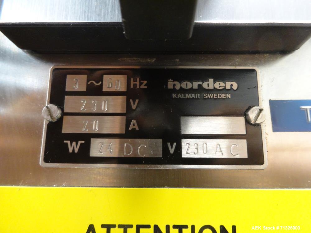 Used- Norden Model Nordenmatic NM700M Auto Load Metal Tube Filler