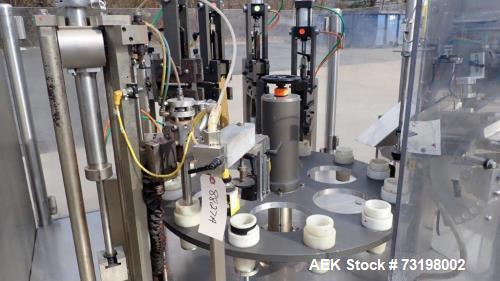 Used Prosys LVF-RT70-C Automatic Metal Tube Filler – 2" Tube Diameter