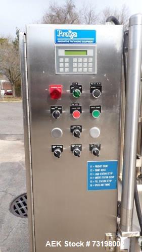 Used Prosys LVF-RT70-C Automatic Metal Tube Filler – 2" Tube Diameter