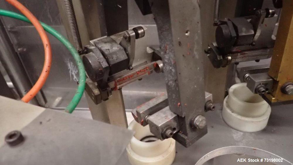 Used Prosys LVF-RT70-C Automatic Metal Tube Filler – 2" Tube Diameter