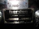 Used Norden NM2000 Metal Tube Filling Line with integrated Norden NP2000 cartoner.  Consists of NM2000 tube filler capable of speeds up to 200 tubes per minute.  Has a tube size range: diameter 10 mm...