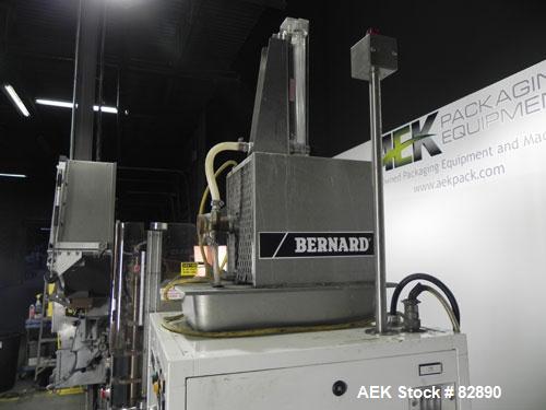 Used Arenco Model AM2000 Twin Piston Laminate Tube Filler. Currently equipped with high frequency sealer. Tubes are fed automatically through a dual tube magazine. Stations include tube cleaning, tub...