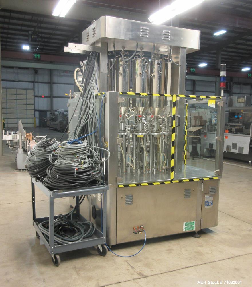 Used Axomatic Tube Filler – 200 Tubes Per Minute, Hot Air Sealer