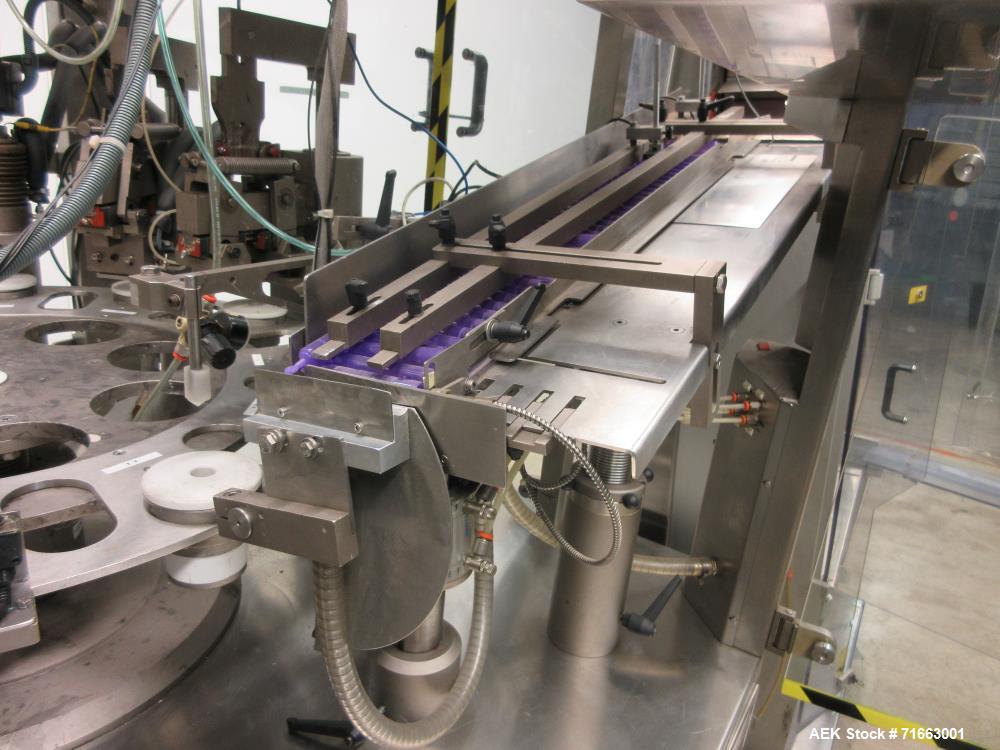 Used Axomatic Tube Filler – 200 Tubes Per Minute, Hot Air Sealer