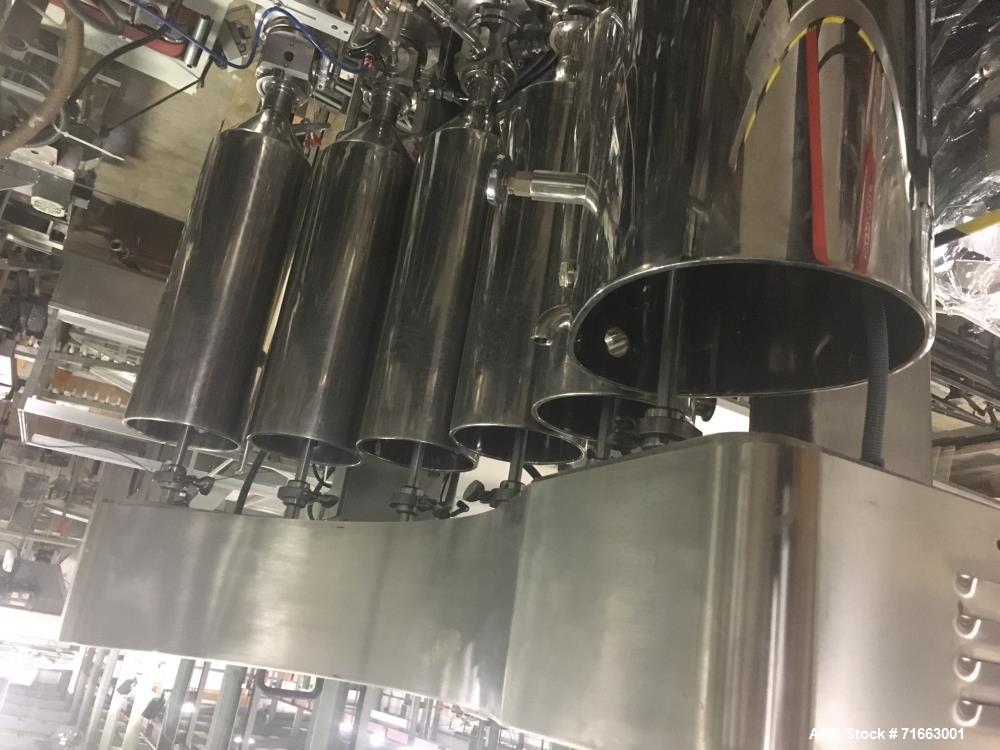 Used Axomatic Tube Filler – 200 Tubes Per Minute, Hot Air Sealer