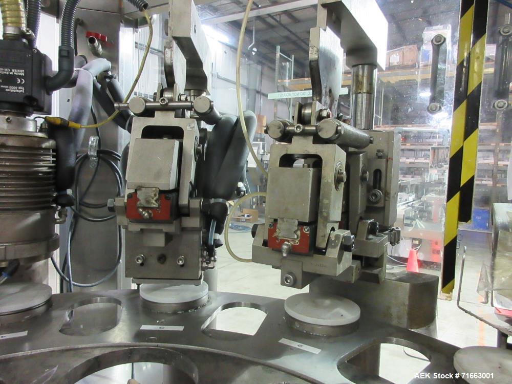 Used Axomatic Tube Filler – 200 Tubes Per Minute, Hot Air Sealer