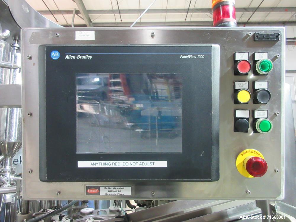 Used Axomatic Tube Filler – 200 Tubes Per Minute, Hot Air Sealer