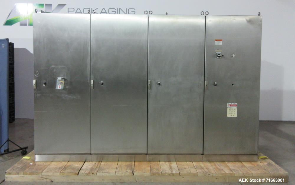 Used Axomatic Tube Filler – 200 Tubes Per Minute, Hot Air Sealer