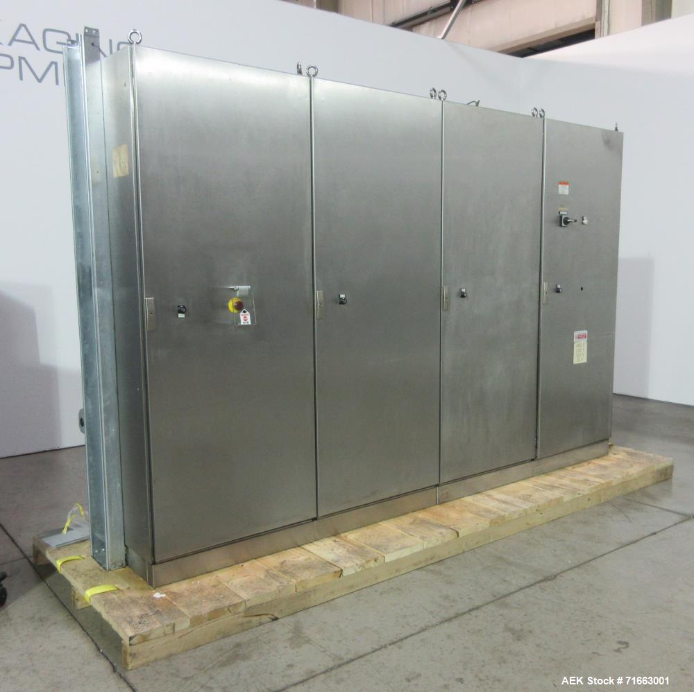 Used Axomatic Tube Filler – 200 Tubes Per Minute, Hot Air Sealer