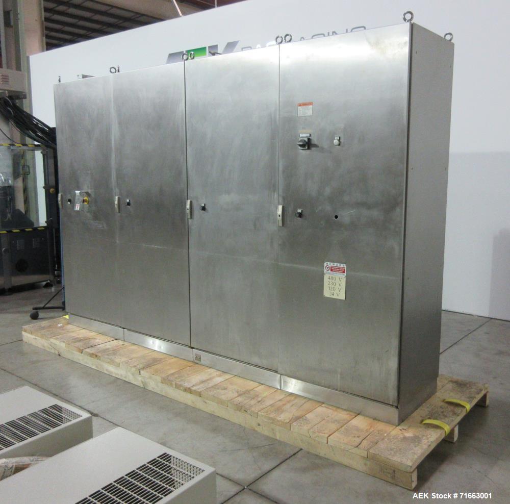 Used Axomatic Tube Filler – 200 Tubes Per Minute, Hot Air Sealer