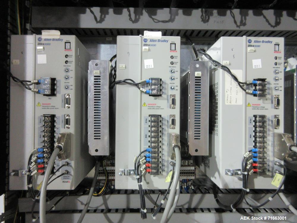 Used Axomatic Tube Filler – 200 Tubes Per Minute, Hot Air Sealer