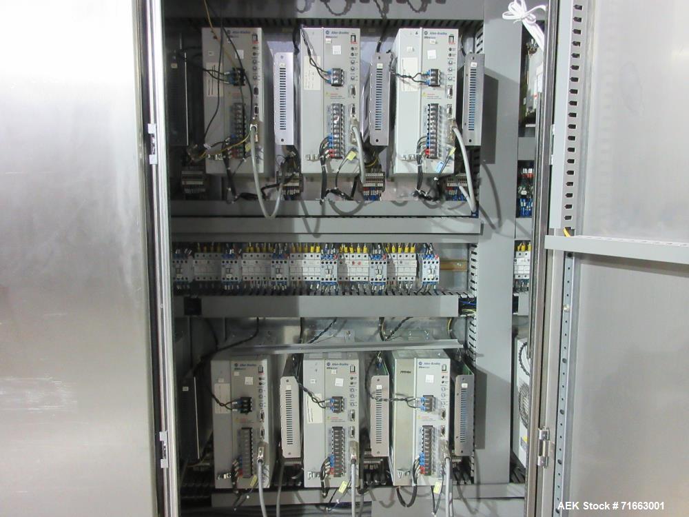 Used Axomatic Tube Filler – 200 Tubes Per Minute, Hot Air Sealer