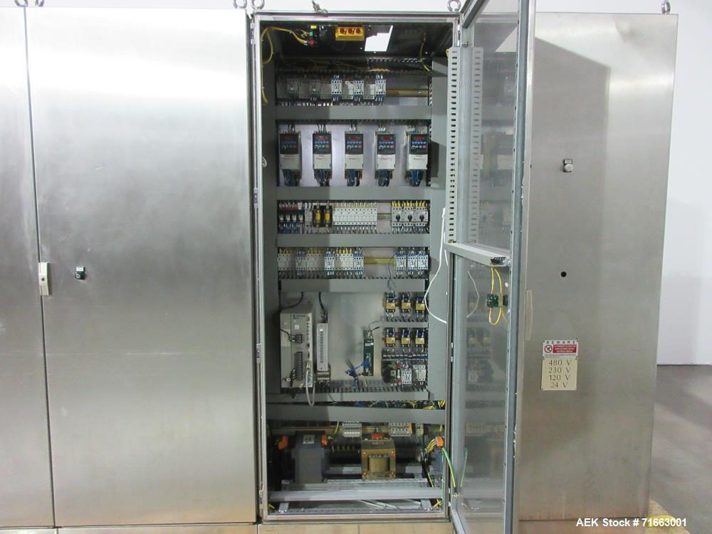 Used Axomatic Tube Filler – 200 Tubes Per Minute, Hot Air Sealer
