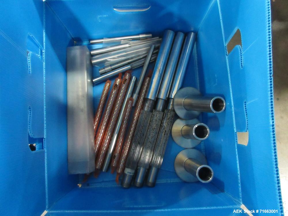 Used Axomatic Tube Filler – 200 Tubes Per Minute, Hot Air Sealer