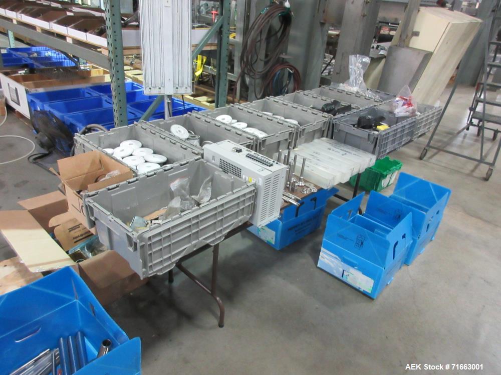 Used Axomatic Tube Filler – 200 Tubes Per Minute, Hot Air Sealer