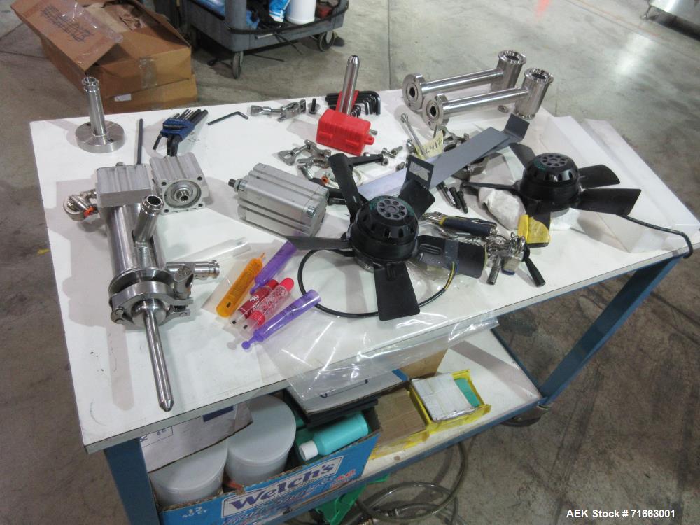 Used Axomatic Tube Filler – 200 Tubes Per Minute, Hot Air Sealer