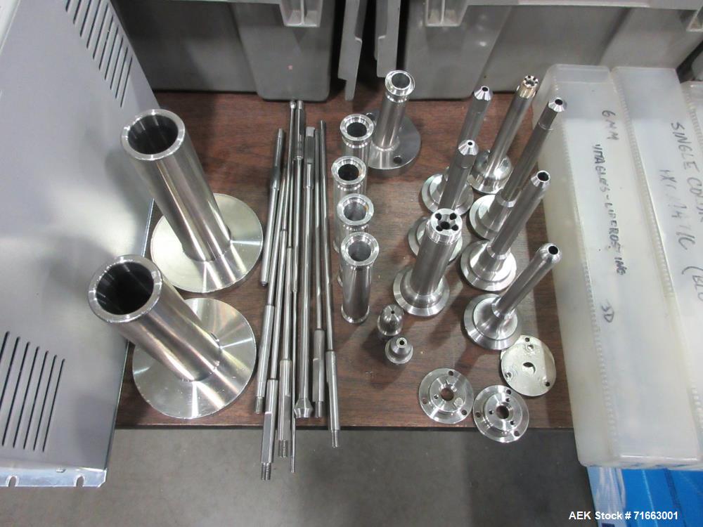 Used Axomatic Tube Filler – 200 Tubes Per Minute, Hot Air Sealer