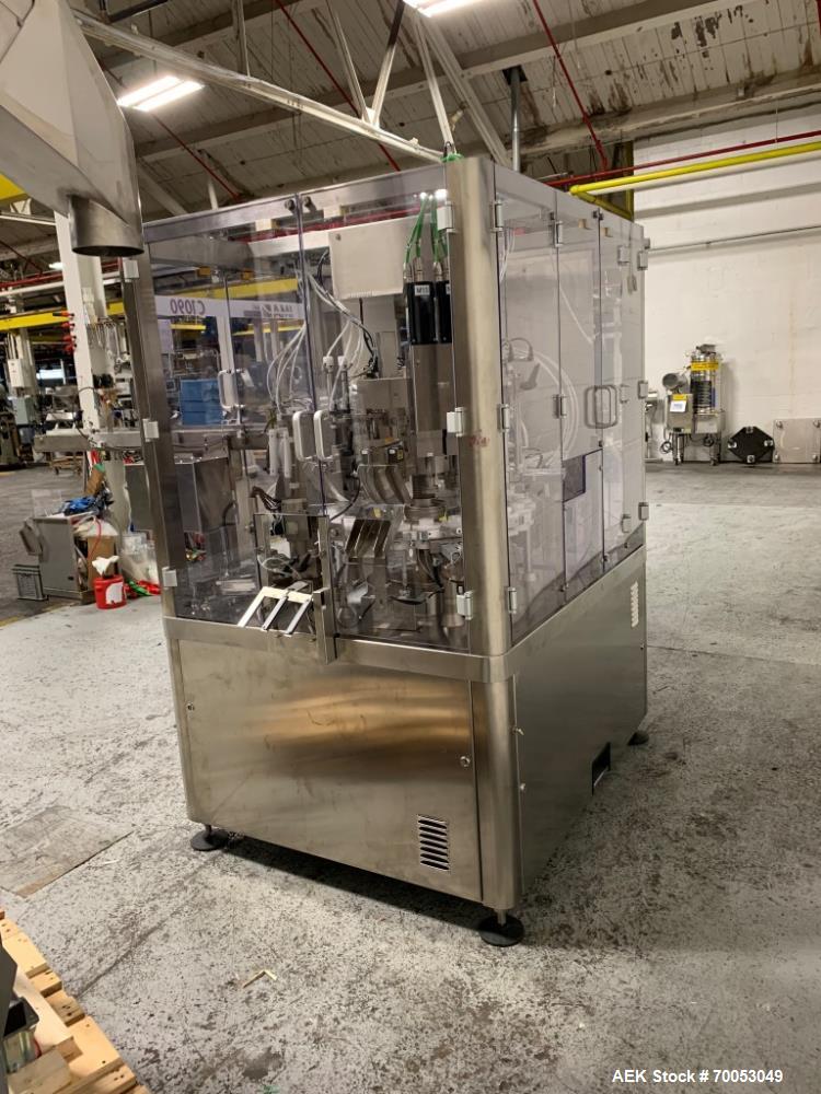Used IMA Comadis C1090 Tube Filler with Gama Automation Sorters – Twin Head, 80 TPM, 2.5 mL Fill, Built 2016