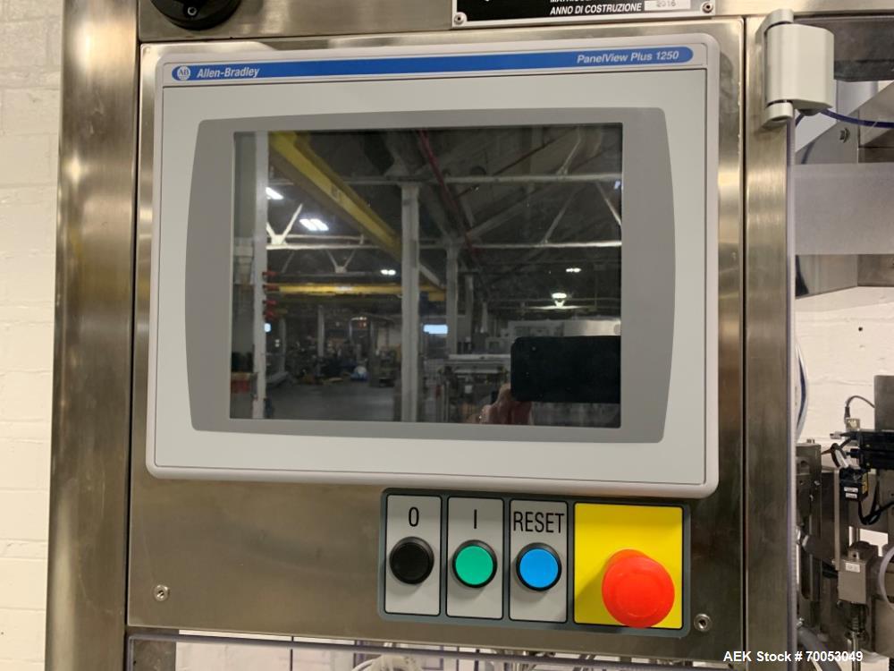 Used IMA Comadis C1090 Tube Filler with Gama Automation Sorters – Twin Head, 80 TPM, 2.5 mL Fill, Built 2016