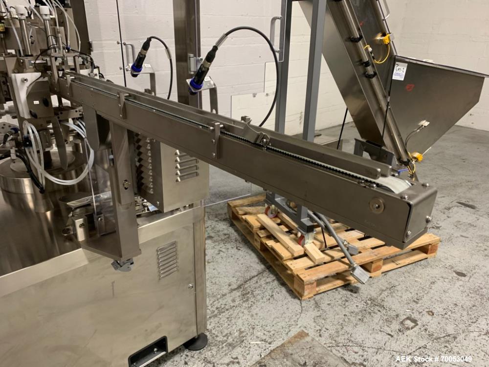 Used IMA Comadis C1090 Tube Filler with Gama Automation Sorters – Twin Head, 80 TPM, 2.5 mL Fill, Built 2016