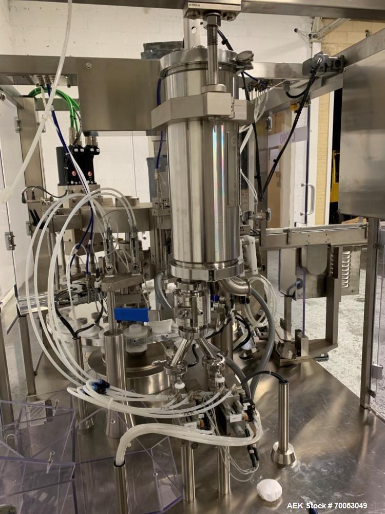 Used IMA Comadis C1090 Tube Filler with Gama Automation Sorters – Twin Head, 80 TPM, 2.5 mL Fill, Built 2016