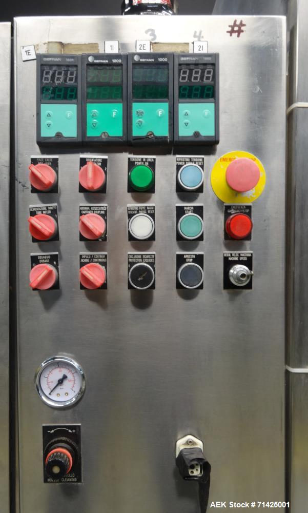 Used Comadis Model C130 Rotary Plastic Tube Filler