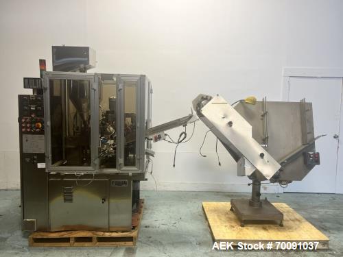 Used Comadis C85 Automatic Plastic Tube Filler with High Frequency Sealer – Up to 80 Tubes/Minute