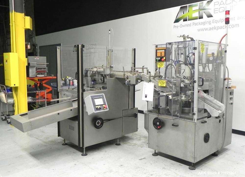 Used IWKA TFS10 Hot Air Tube Filler