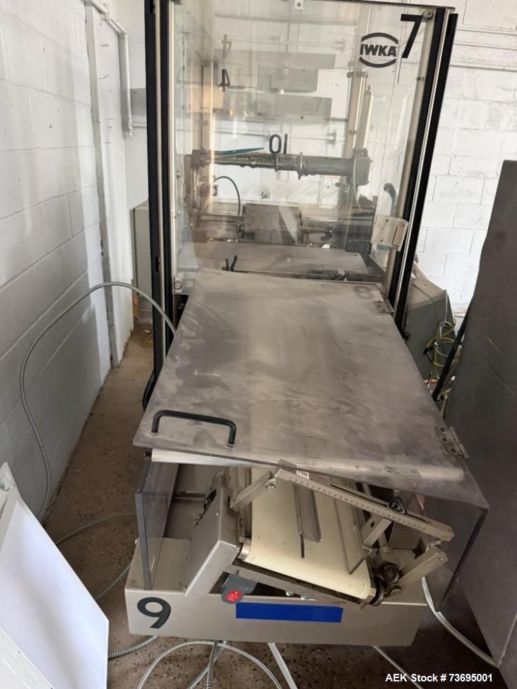 Used IWK TFS30-2 Automatic Dual Head Hot Air Plastic Tube Filler – High-Speed Tube Filling & Sealing Machine