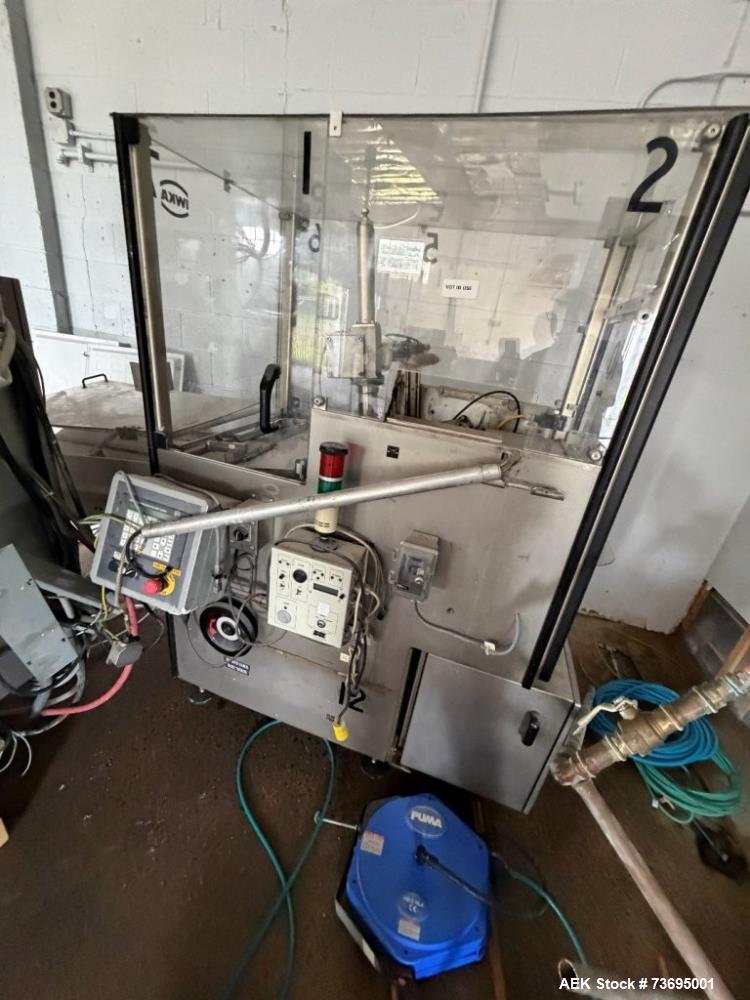 Used IWK TFS30-2 Automatic Dual Head Hot Air Plastic Tube Filler – High-Speed Tube Filling & Sealing Machine
