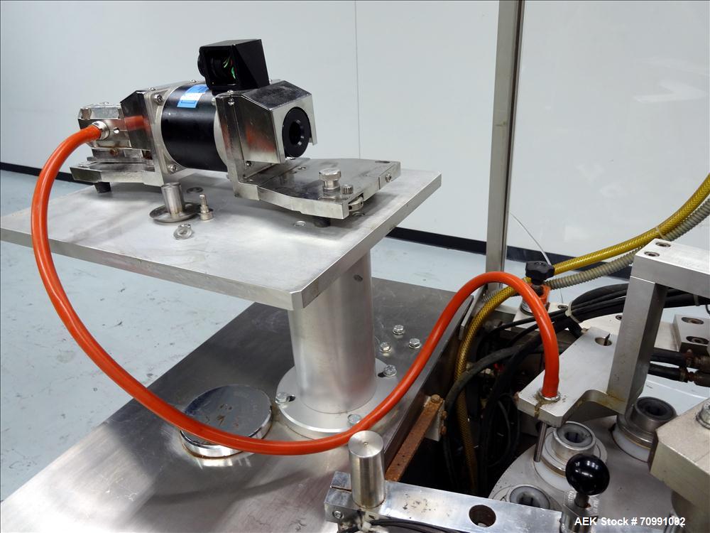 Used Kalix Model KX-600E automatic hot air plastic tube filler