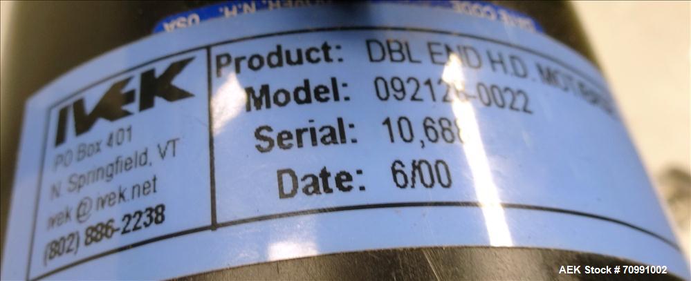 Used Kalix Model KX-600E automatic hot air plastic tube filler