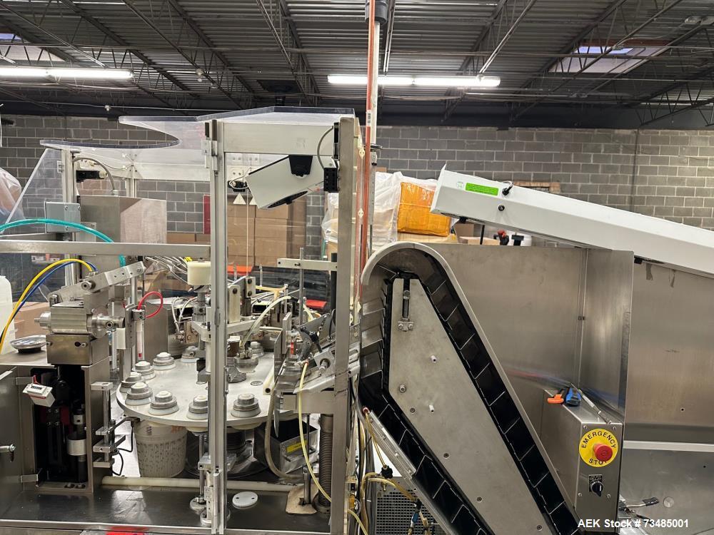 Used Kalix Dupuy Automatic Tube Filler – Model KX100 | 80–100 Tubes/Min | No-Drip Fill | Pharma-Ready