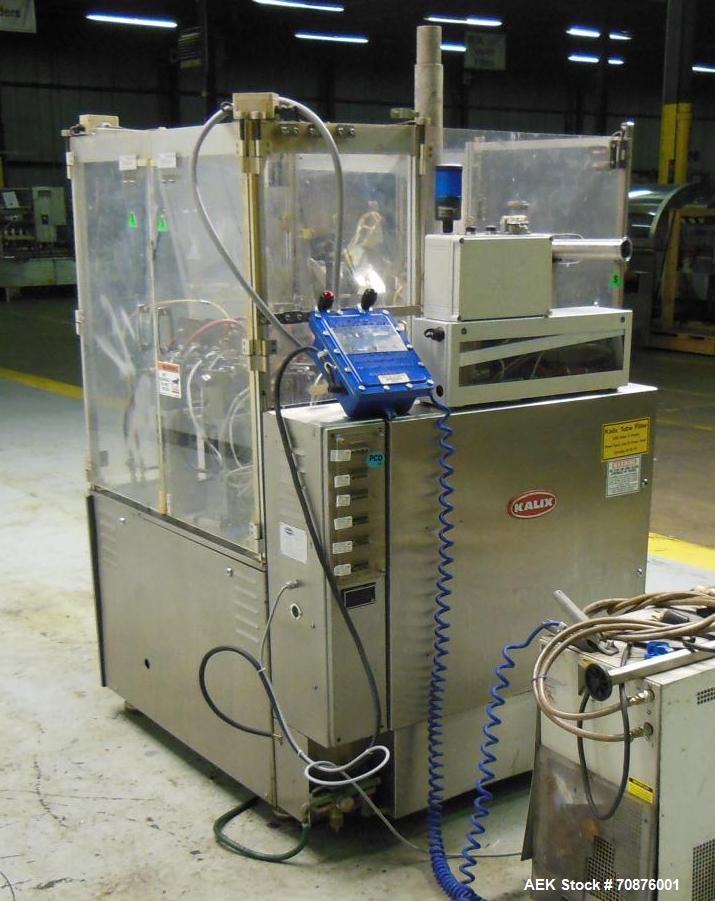 Used Kalix Model KX100 Plastic Tube Filler