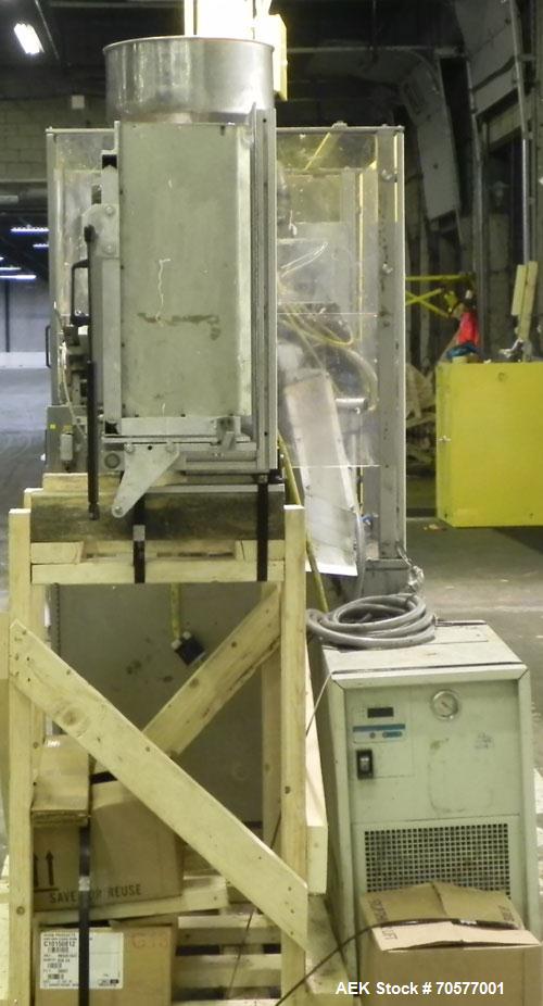 Used Kalix KX70 Hot Air Plastic Tube Filler.