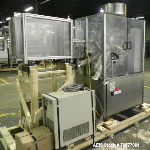 Used Kalix KX70 Hot Air Plastic Tube Filler.