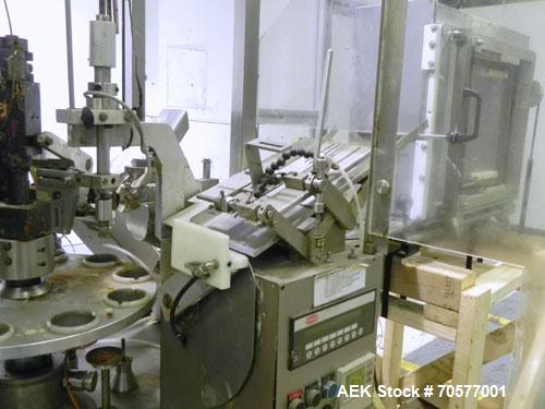 Used Kalix KX70 Hot Air Plastic Tube Filler.
