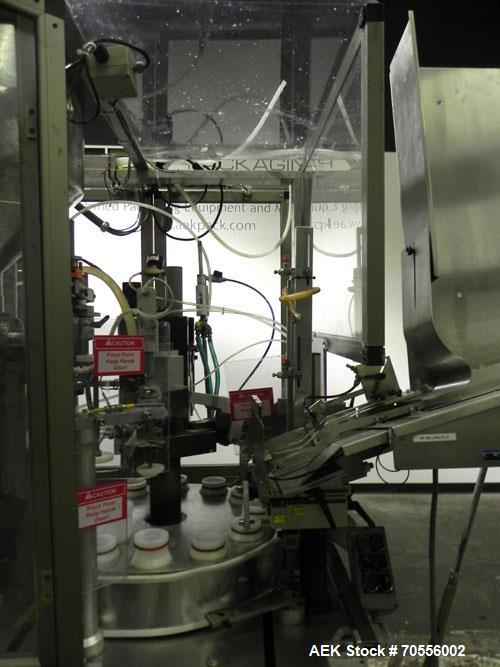 Used Kalix Model KX80B Hot Air Plastic Tube Filler and Sealer