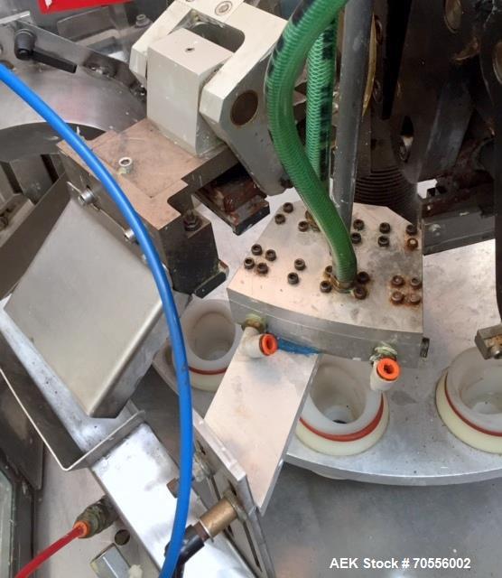 Used Kalix Model KX80B Hot Air Plastic Tube Filler and Sealer