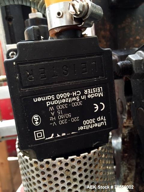 Used Kalix Model KX80B Hot Air Plastic Tube Filler and Sealer