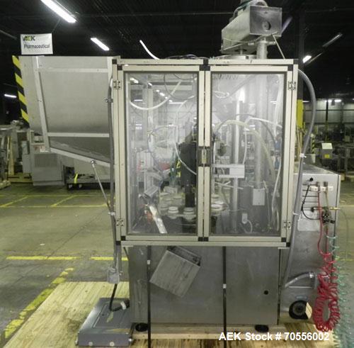 Used Kalix Model KX80B Hot Air Plastic Tube Filler and Sealer