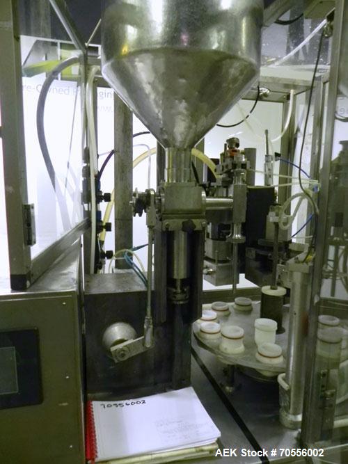 Used Kalix Model KX80B Hot Air Plastic Tube Filler and Sealer