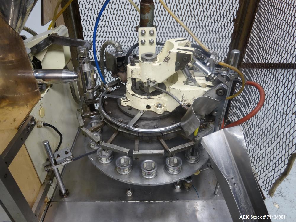Used Kalix Model Model KX-60 Plastic Tube Filling Machine