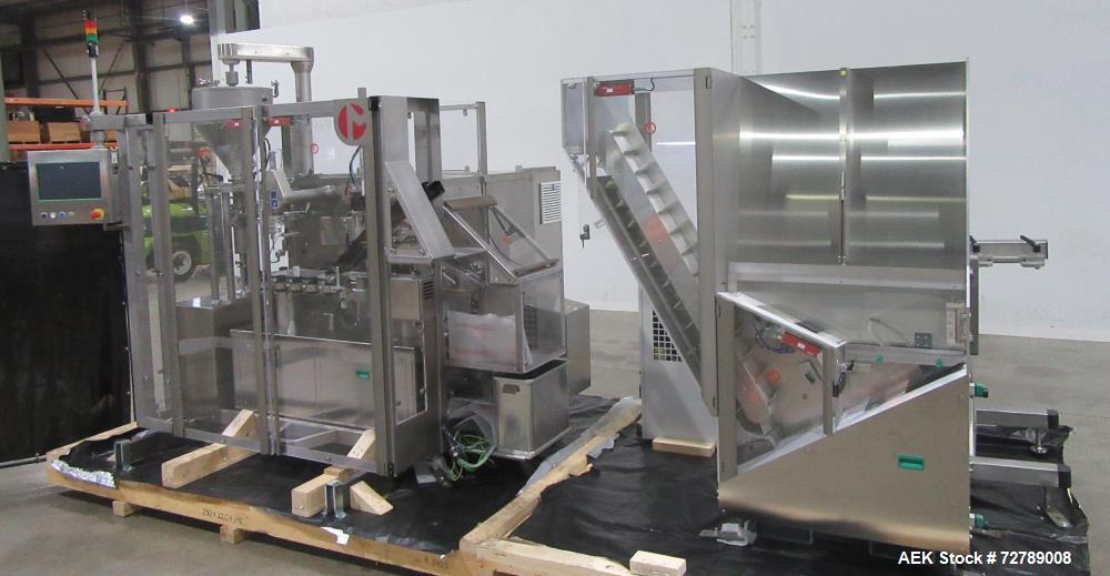 Unused Marchesini Group Tonazzi Millenium 120 Automatic Hot Air Tube Filler for Sale