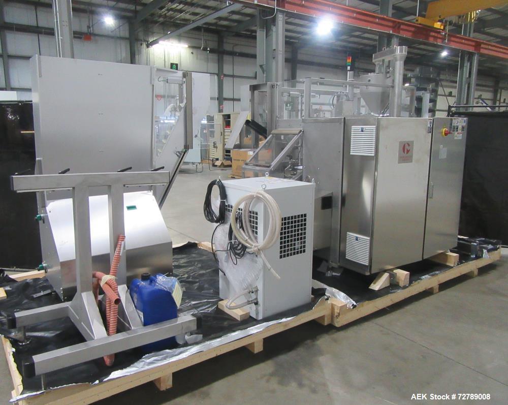 Unused Marchesini Group Tonazzi Millenium 120 Automatic Hot Air Tube Filler for Sale