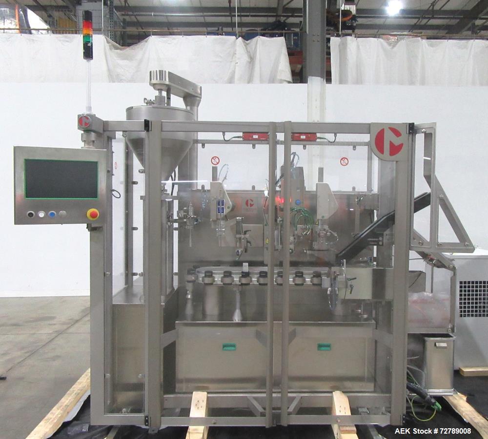 Unused Marchesini Group Tonazzi Millenium 120 Automatic Hot Air Tube Filler for Sale
